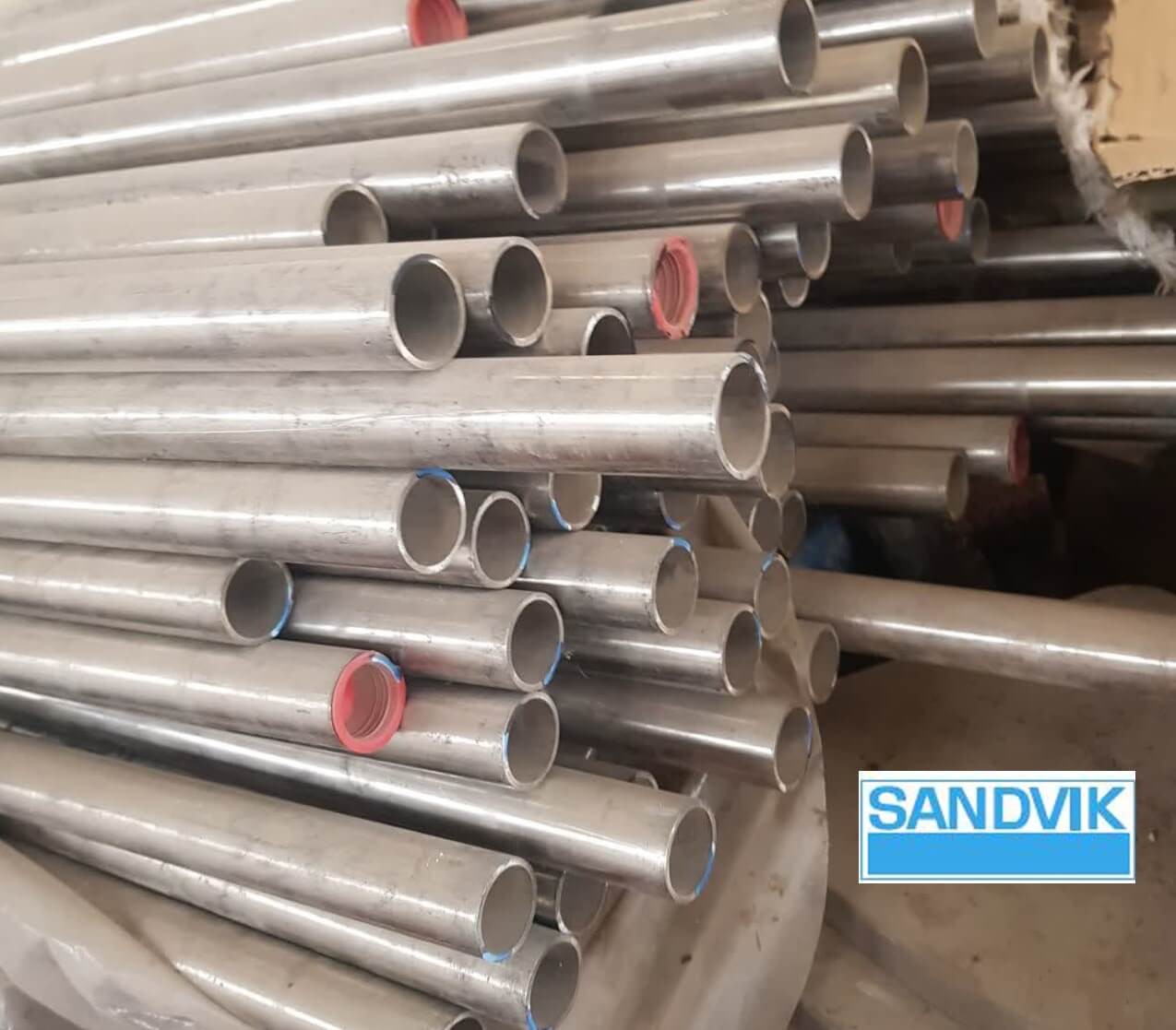 فروش تیوپ استیل 316L برند SANDVIK ساخت سوئد